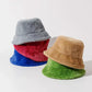 Frendorf | Warme Herbst Bucket Hat aus Kaninchenfell für Damen - Lorna