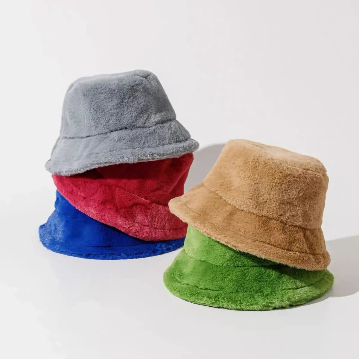 Frendorf | Warme Herbst Bucket Hat aus Kaninchenfell für Damen - Lorna