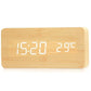 Holz LED Digitaluhr