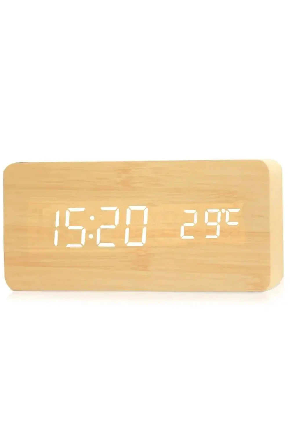 Holz LED Digitaluhr