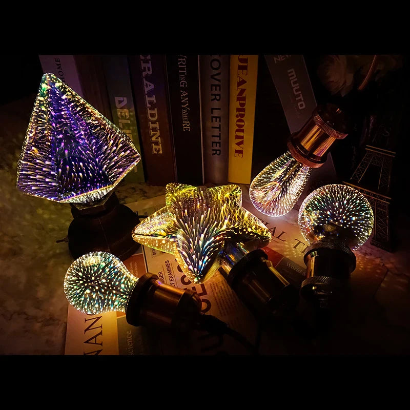 3D LED Feuerwerksbirne