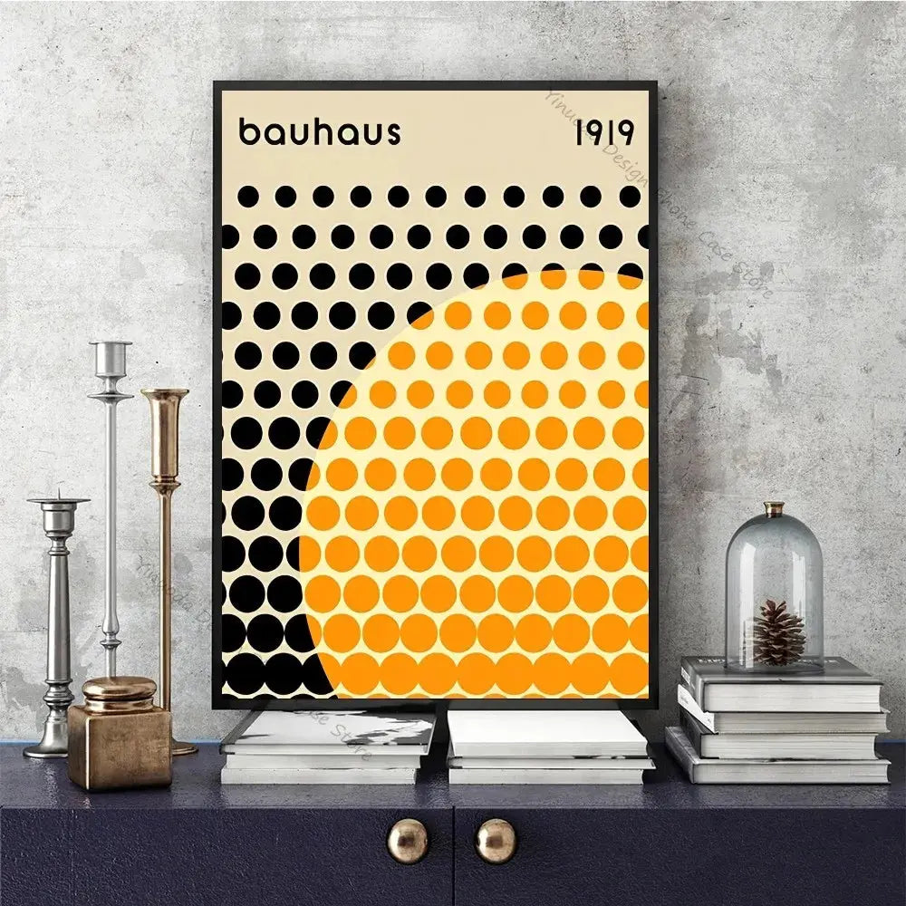 Frendorf | Bauhaus Poster: Erheben Sie Ihre Dekoration mit moderner abstrakter Kunst