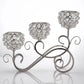 Kristall Kerzenhalter 3 Arme Kerzenständer Jubiläum Candelabra Kerzenständer Hochzeitsfeier Tisch Dekoration Candelabra