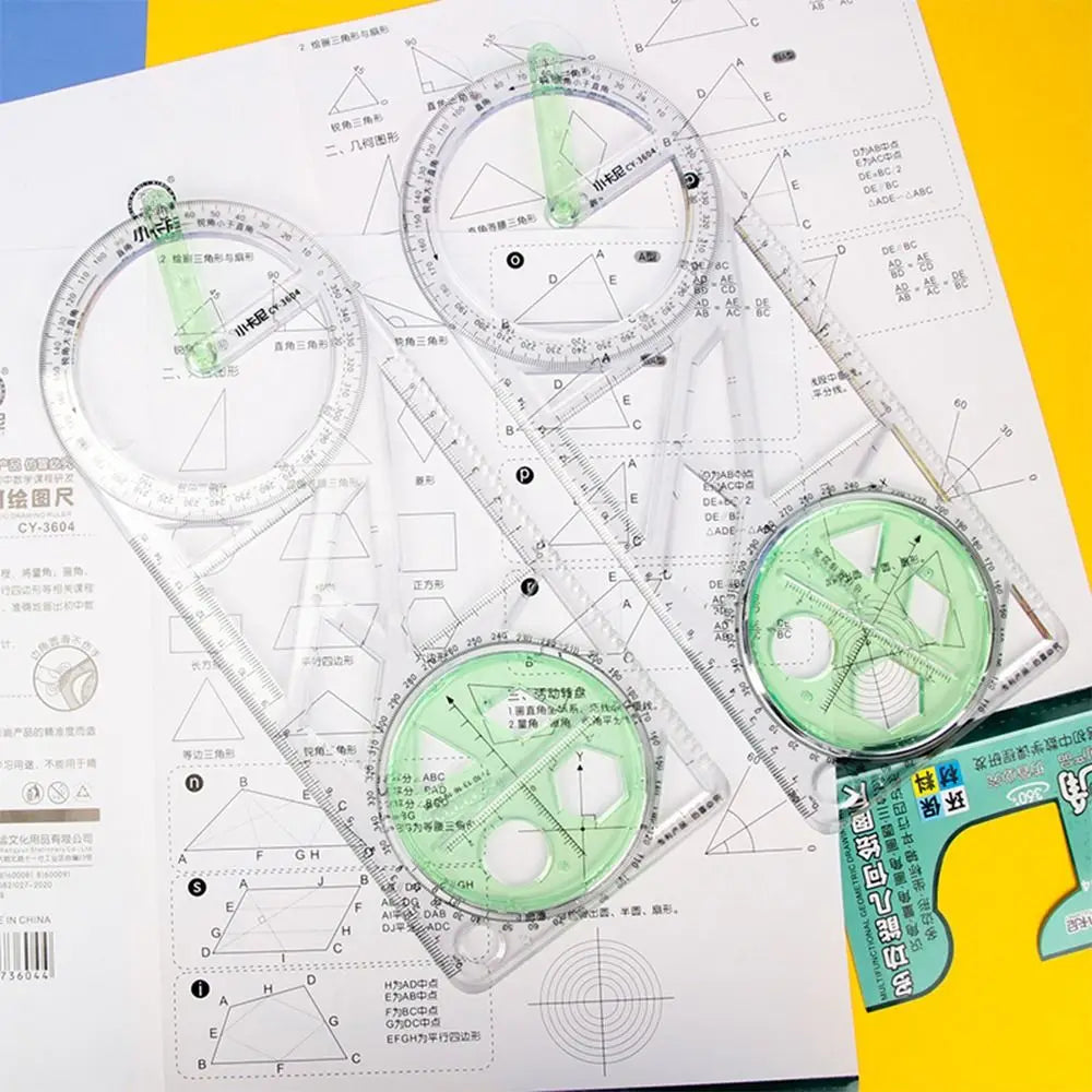 Frendorf | Mathematik Genie Multi-Winkel Zeichen Präzisionslineal