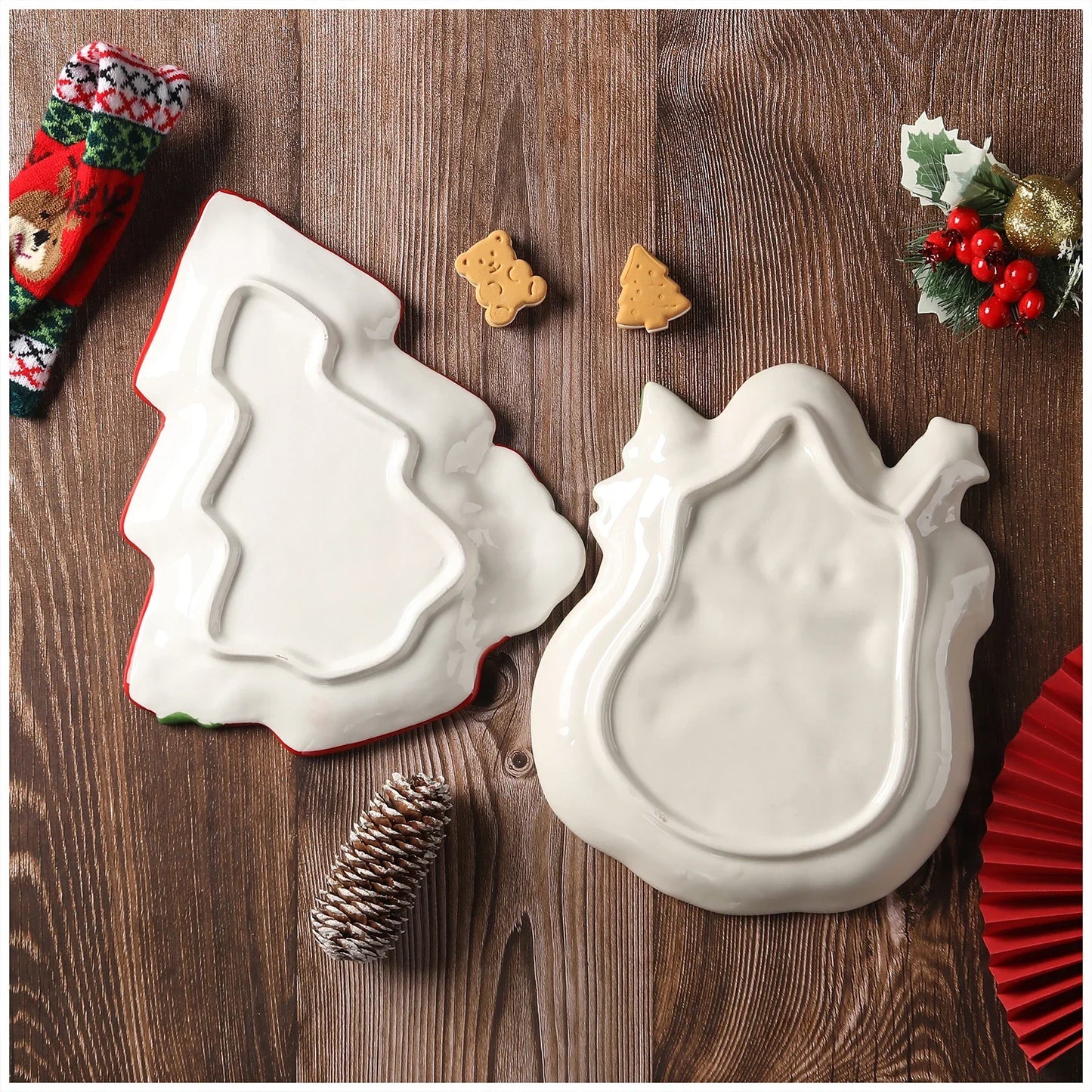 Frendorf | 3D handgemalte Weihnachtsplatten