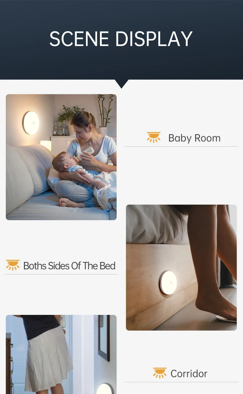 Deckenlampe mit Bewegungssensor – Modernes smartes Licht für Eingangsbereich, Balkon und Nachtbeleuchtung