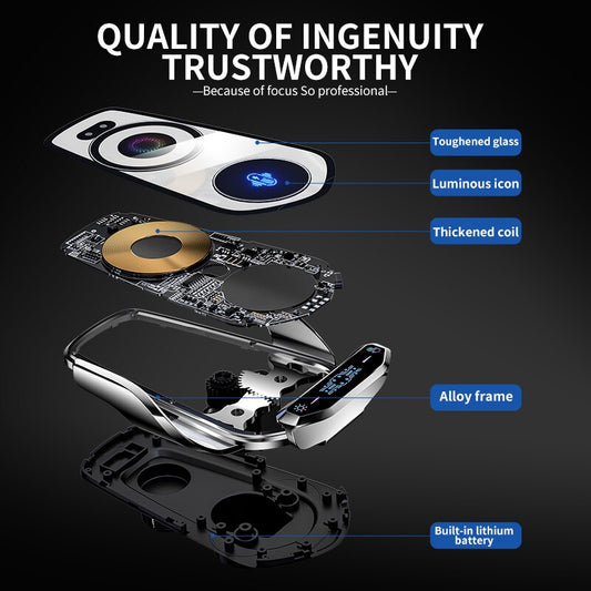 Frendorf | Automatische magnetische drahtlose Ladeauto-Handyhalterung