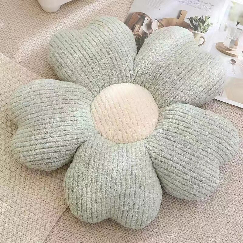 Fluffy Kleeblumen Kissen