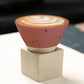 Japanische Kaffeetasse mit Untertasse, 1 Stück, Retro-Keramik-Teetasse, Becher, Latte, Espresso, Pull0, Blumen-Cappuccino, neue Keramiktasse, 100 ml/3,5 oz