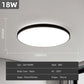 Frendorf | Moderne LED-Deckenlampe – 18W/30W/40W/72W Runde Deckenleuchte für Wohnzimmer, Schlafzimmer, Küche und Badezimmer