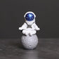 Harz-Astronaut-Figur Statue Raumfahrer Skulptur Pädagogisches Spielzeug Schreibtisch-Dekoration Astronaut-Modell Für Kinder Geschenk