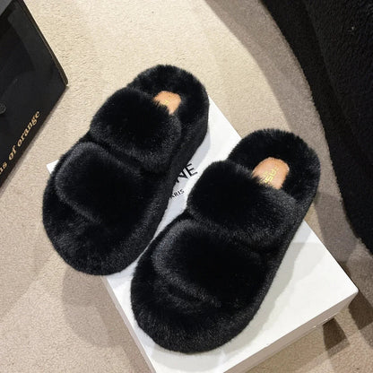 FuzzyElegance - Weiche Hausschuhe für Damen