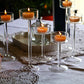 Glas Teelicht Halter Set Teelicht Halter Wohnkultur Hochzeits Tischdecken Kristall Halter Esstisch Dekoration