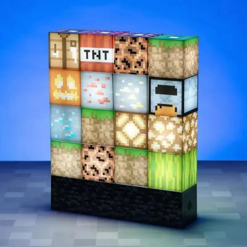 Pixel Grafik Brickstone Spielzimmer Lampe