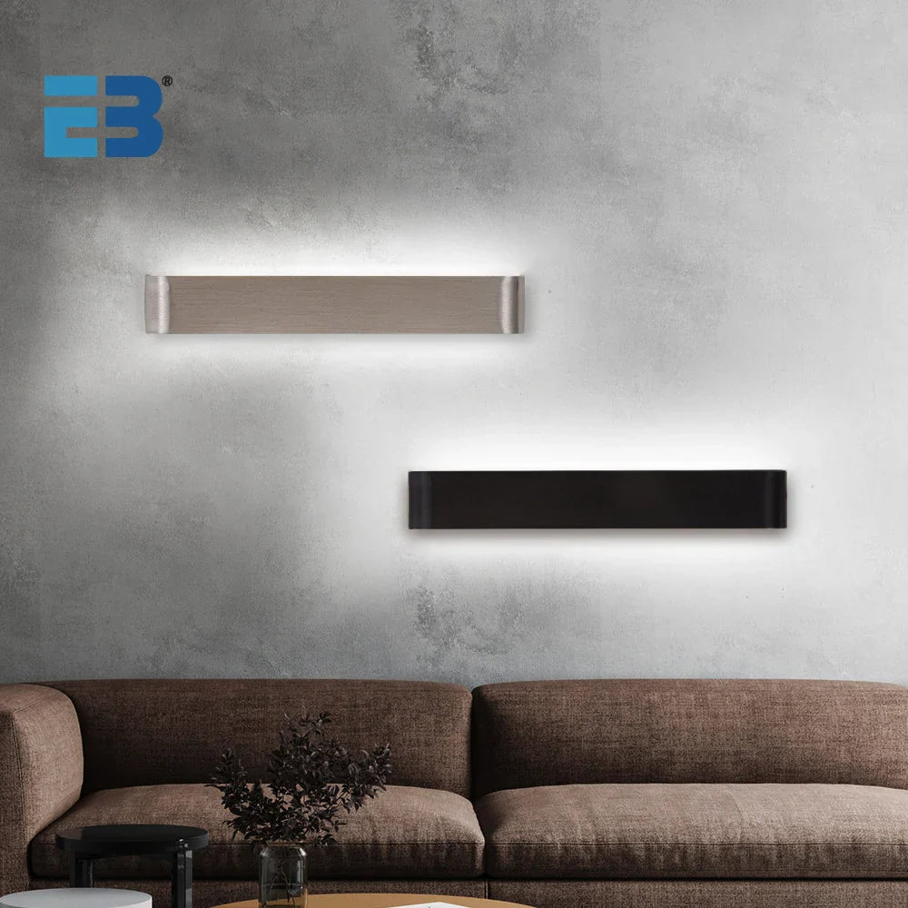 Moderne LED Wandleuchte - Vielseitige Beleuchtungslösung für Schlafzimmer, Küche und Wohnzimmer