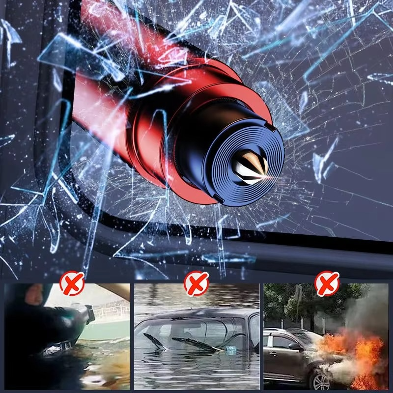 Frendorf | AutoResQ– 2-in-1 Notfalltool für sichere Fahrten jederzeit