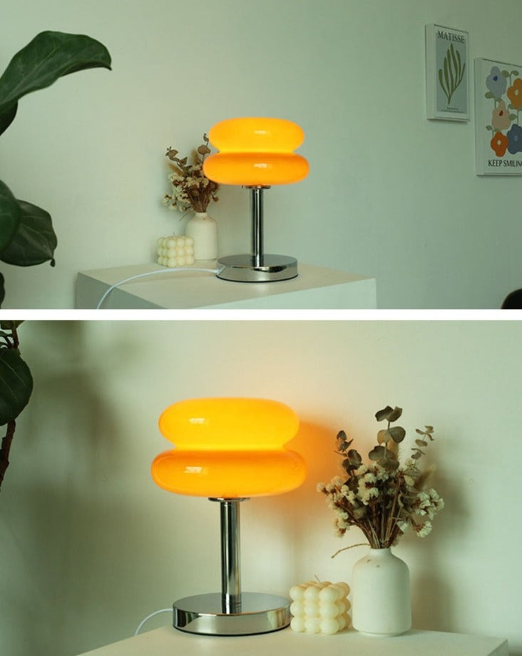 Macaron Glas Retro-Modern Dimminglampe