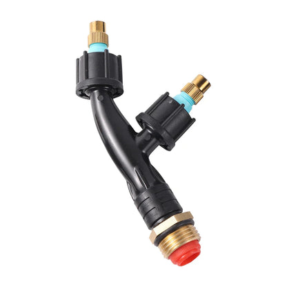 Frendorf | AquaMist Verneblerdüse | Messing & Kunststoff | Für Garten & Terrasse | Feiner Sprühnebel