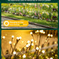 LED Solar Glühwürmchenlichter: Wasserfeste Gartenlichter für lebendige Terrassenwegdekoration