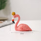 Nordic Flamingo Figurine Figure Statue Sculpture Living Room Office Wedding Party Ornaments Home Decor Decoration Accessories