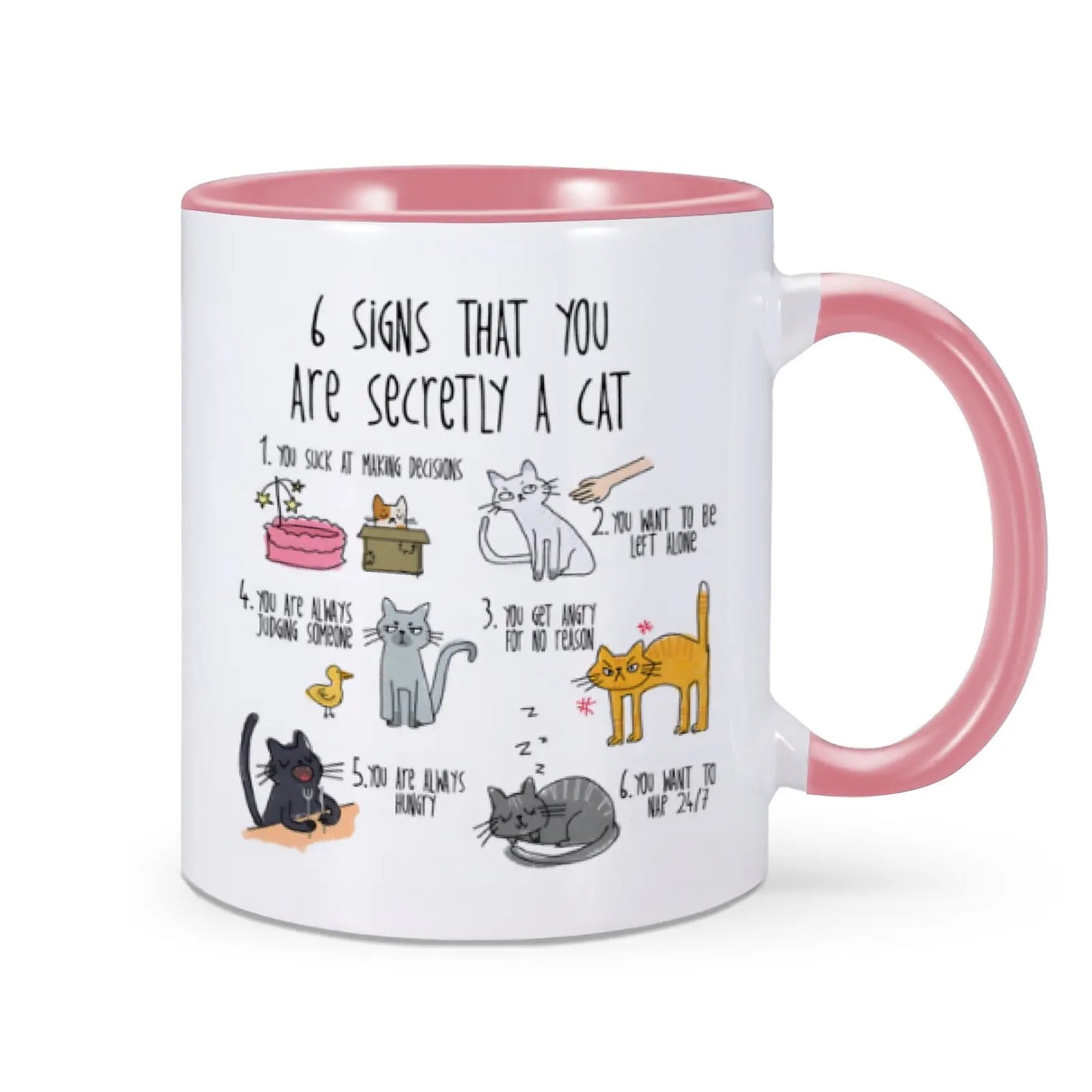Frendorf | 6 Zeichen, dass Sie heimlich eine Katze sind Tasse