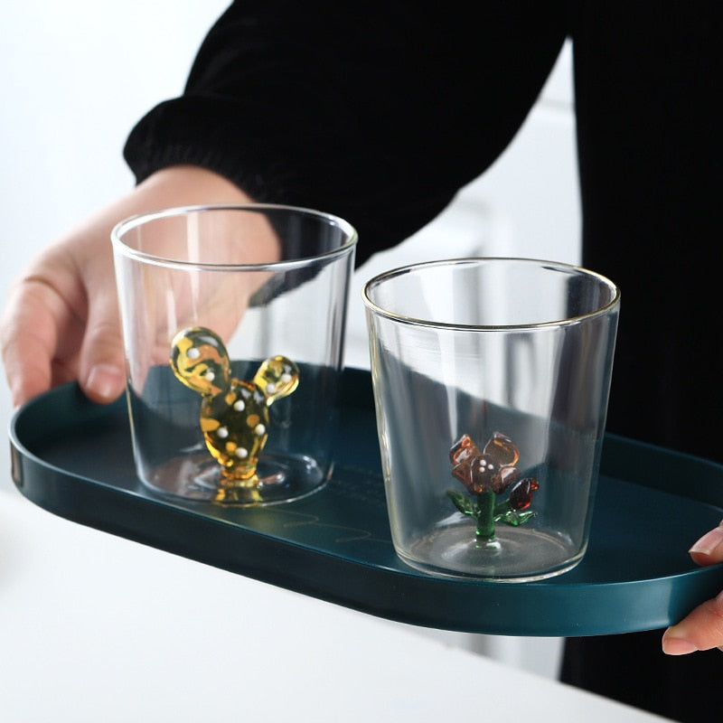 Kaktus Glasbecher