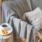 Nordic Style Dick Gestrickte Decke