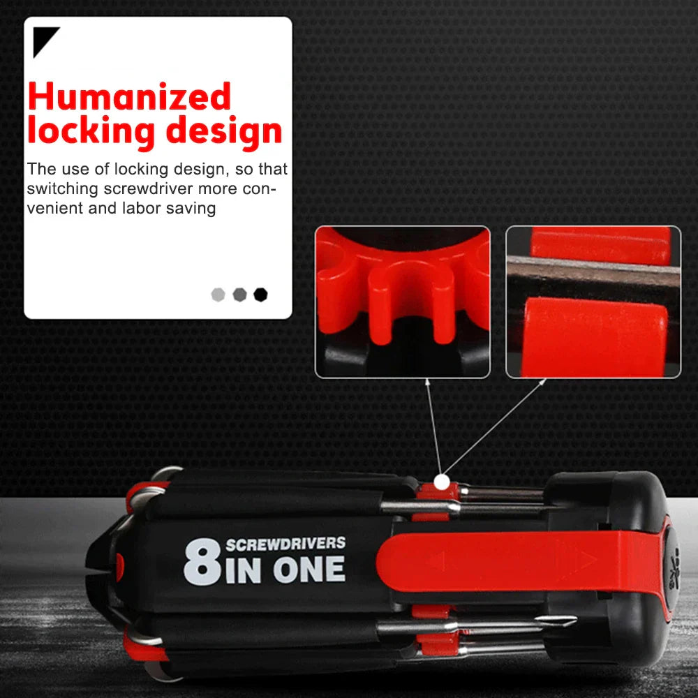 Frendorf | Bright Fix 8in1 LED Multi-Tool Schraubendreher