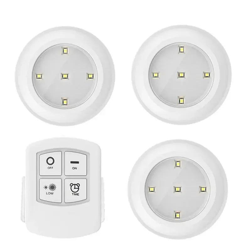 Dimmbare LED-Unterbauleuchte mit Touch- und Fernbedienung für Kleiderschrank, Weinkabinett, Küche