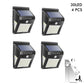 Neu Solar Lampe Licht IP65 Wasserdicht mit Motion Sensor