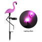 Frendorf |  Glowingo - Bunte Solarlampe in Flamingoform