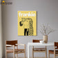 Caricature Figure Art Leopard Boy Canvas Painting  Abstract Posters and Prints Wall Pictures Modern Living Room Christmas Gifts