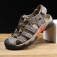Sommer Herren Outdoor Sandalen Strand Schuhe Echtes Leder Trekking Wandern