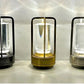 – Tragbare kabellose LED-Laterne mit Ladestation