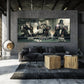Lustiger Hund Singender Hip Hop Tier Poster Coole Musikband Leinwanddruck Malerei Nordische Wandkunst Bilder Wohnzimmer Hoom Dekor