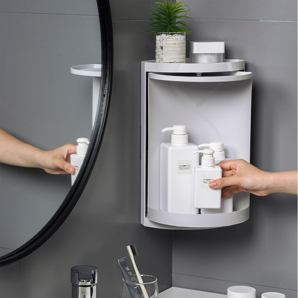 Badezimmer-Ecklagerung