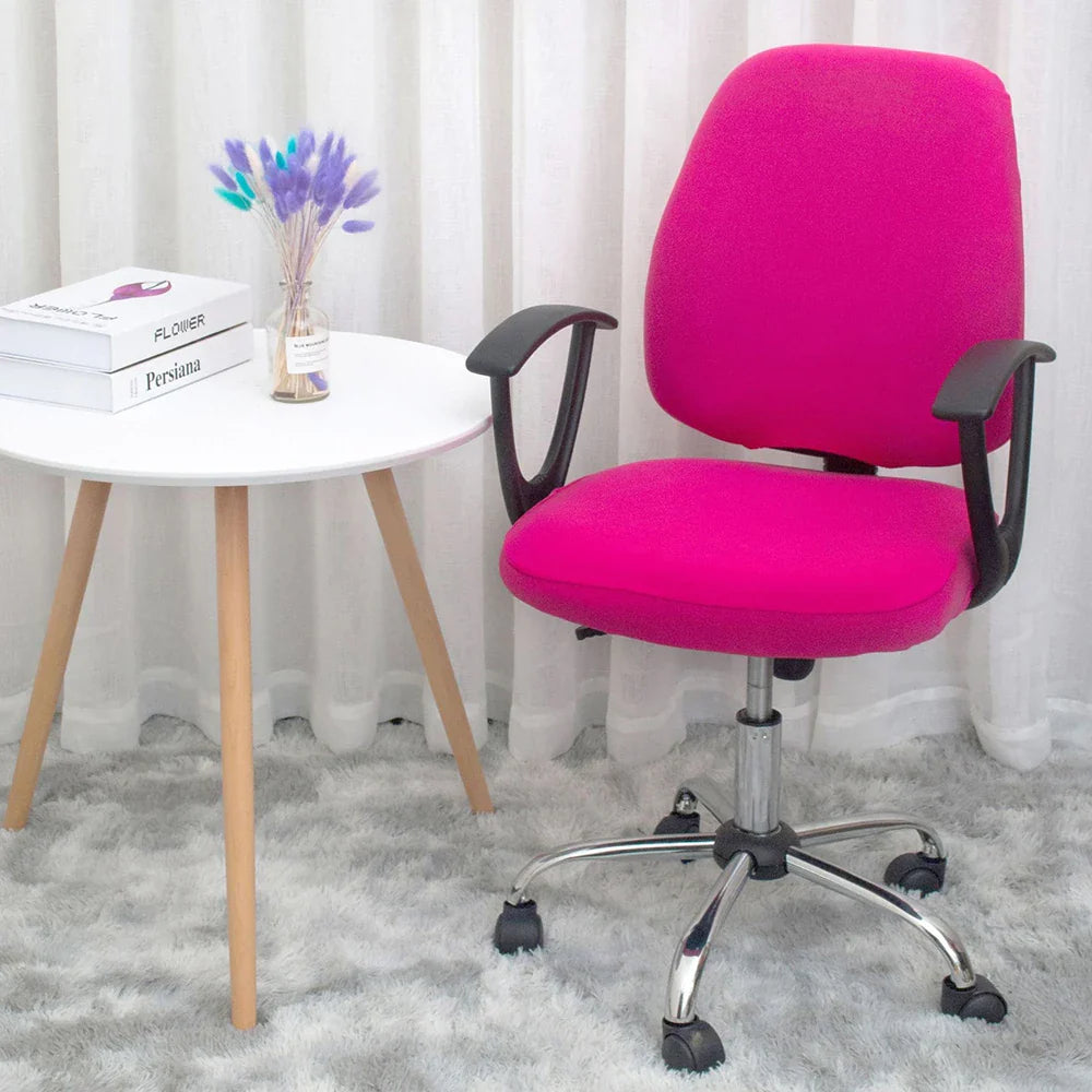2-teilig Geteilte Büro Rose Stuhlhussen
