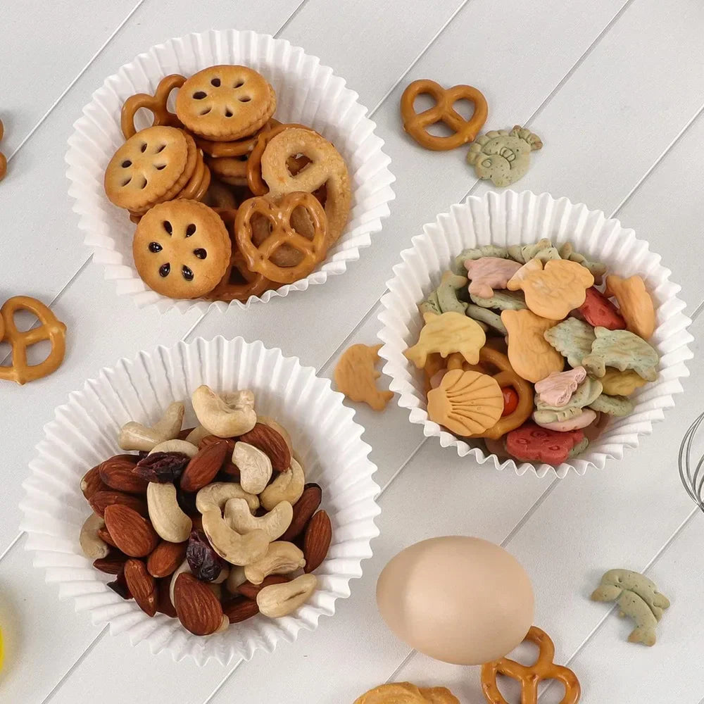 Frendorf | BakePro MiniSet | Papierförmchen | Lebensmittelecht & Hitzebeständig | 200 Stück