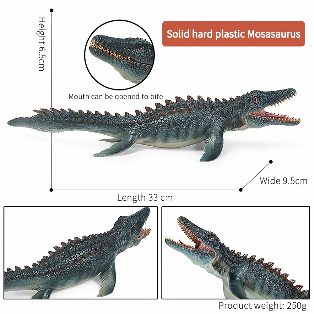 Hyper-realistisches Mosasaurus-Spielzeug