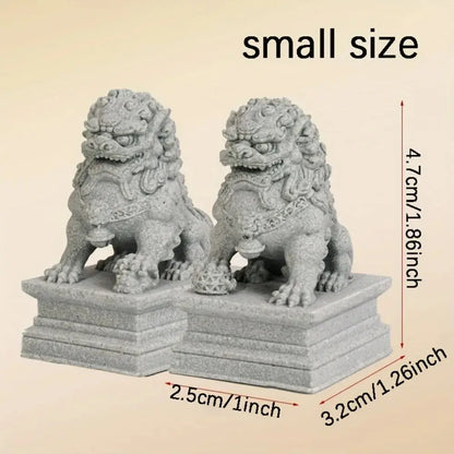 Frendorf | Foo Dog Statuen: Feng Shui Wächter für positive Energie