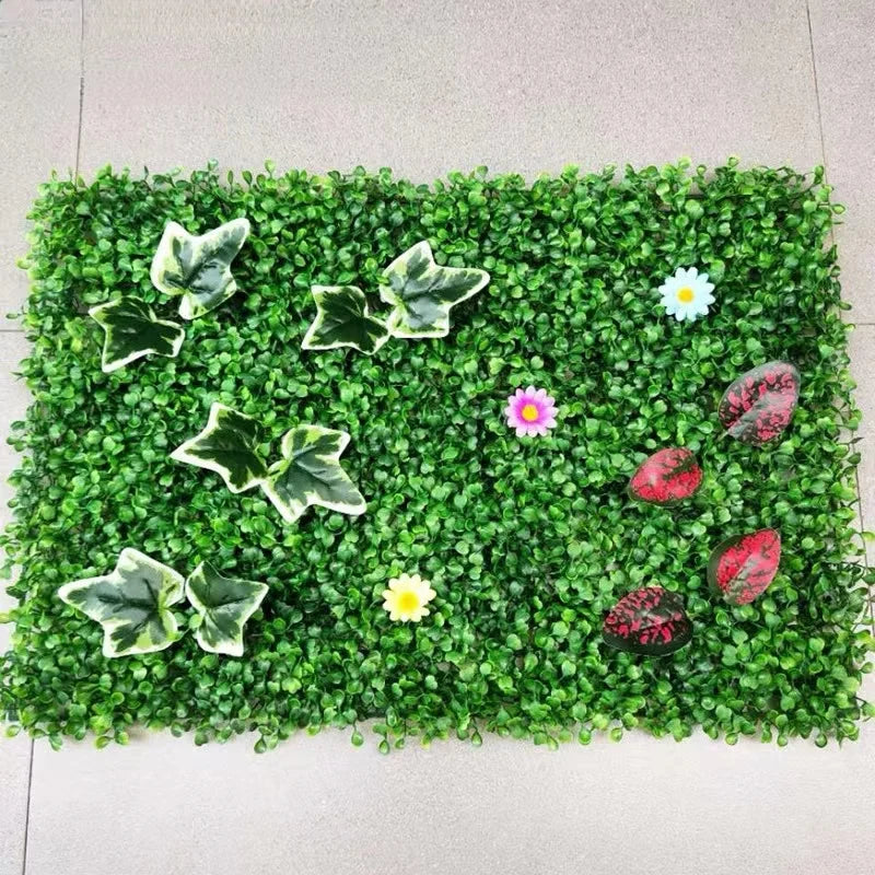 Frendorf | 15,7 x 23,6 Zoll Künstliche Pflanze Rasen – Simulation Grasblatt für Hochzeit, Zuhause, Garten und Außendekoration