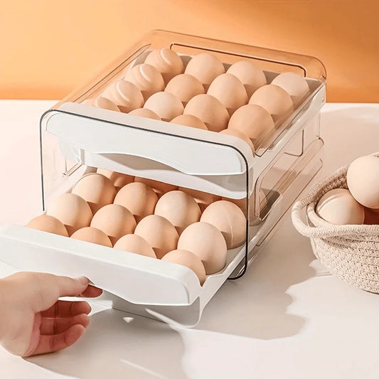 Frendorf | 2-Schichten Schubladenstil Eierlagerbox