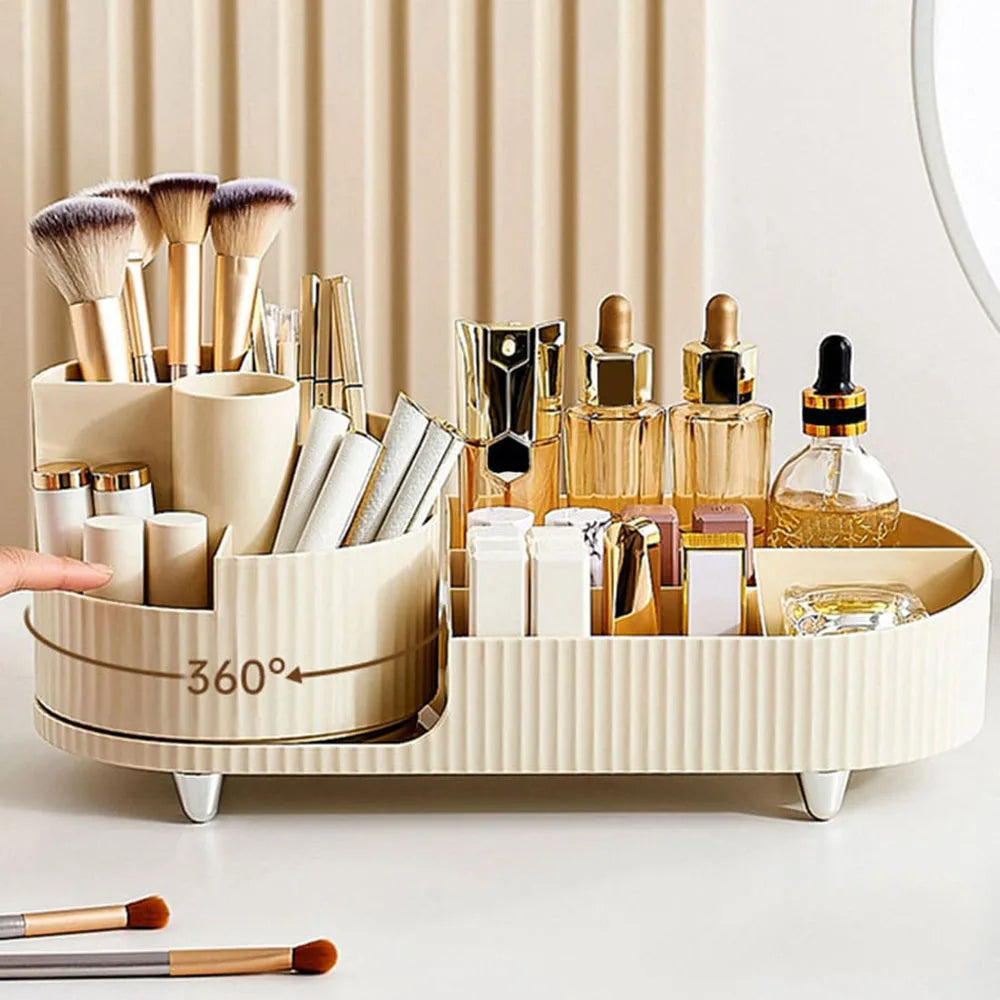 Eleganza – Luxe Schönheitsorganizer mit schlankem drehbarem Design