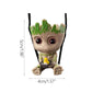 Cartoon Groot Miniaturfigur: Verspielte Bürodekoration