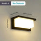 Frendorf | LED-Wandleuchte mit Radar-Bewegungsmelder – 16W wasserdichtes Licht für den Innen- und Außenbereich, kaltes und warmes Weißes Licht, AC85-265V