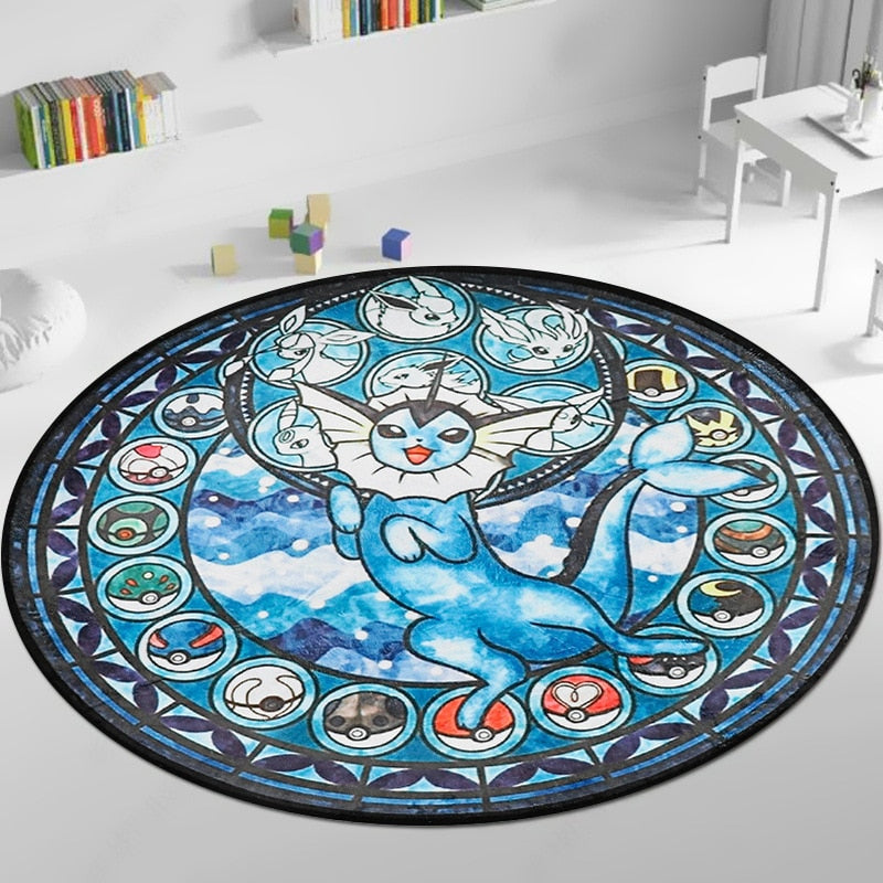 Anime Pokémon Rundteppich