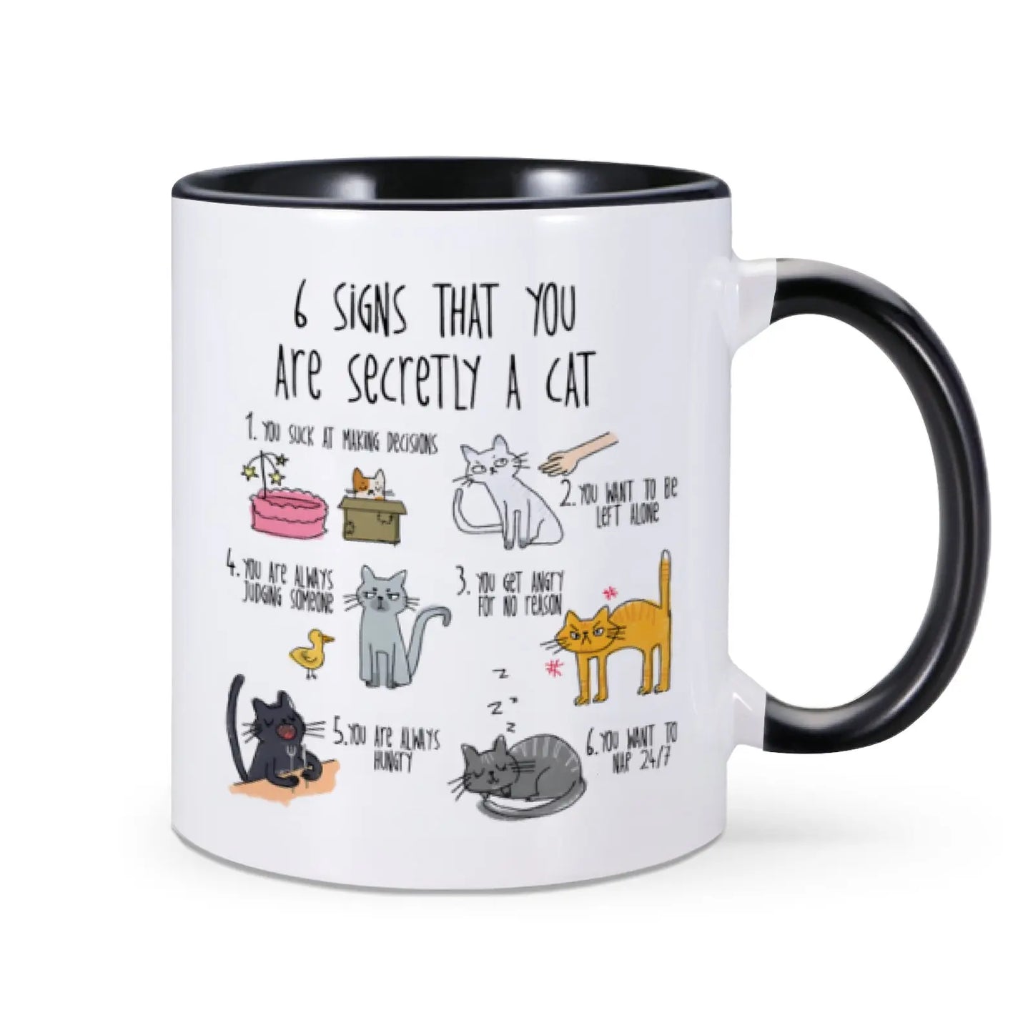 Frendorf | 6 Zeichen, dass Sie heimlich eine Katze sind Tasse