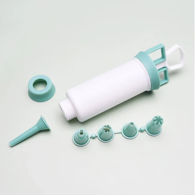 Frendorf | BakeMaster DelightPress | Keks- und Spritzbeutel Set | Ergonomisch | Lebensmittelecht