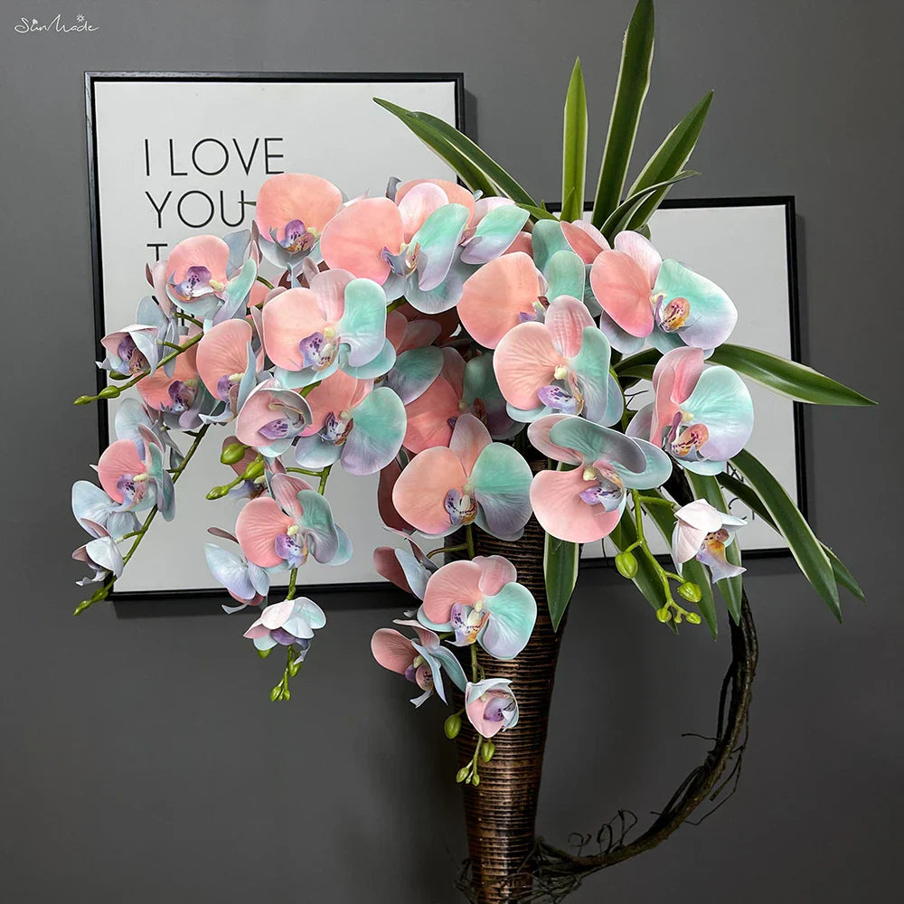 Frendorf | Künstliche bunte Orchideenblumen