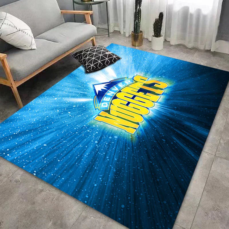 Frendorf | CourtComfort Rutschfester Küchenläufer | Waschbare Basketball-NBA Fußmatte | Teppich für Bad, Wohnzimmer & Flur